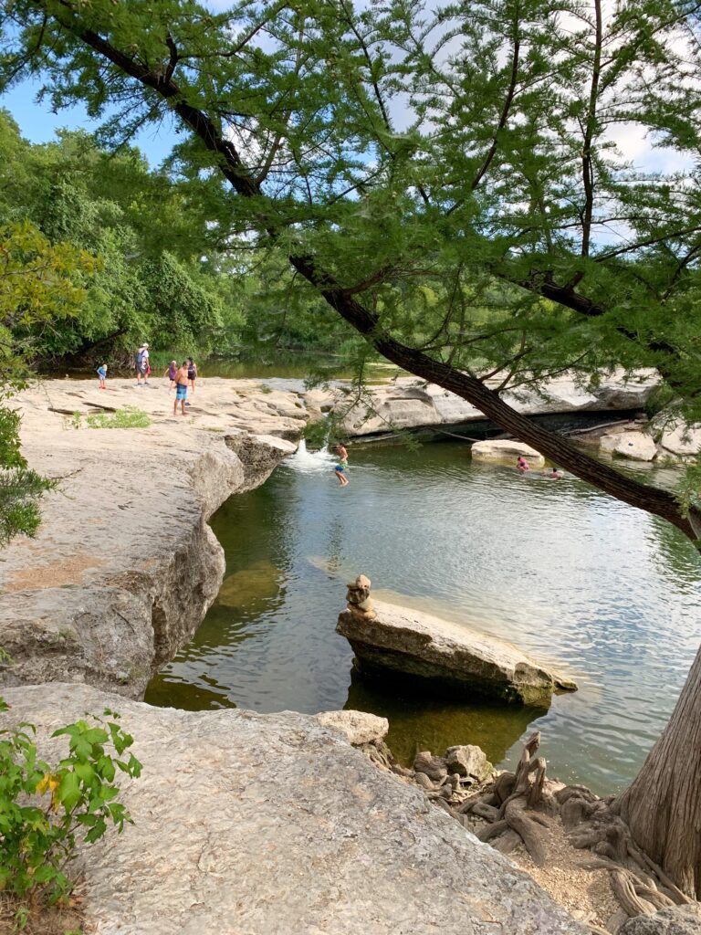 Upper Falls at McKinney Falls State Park