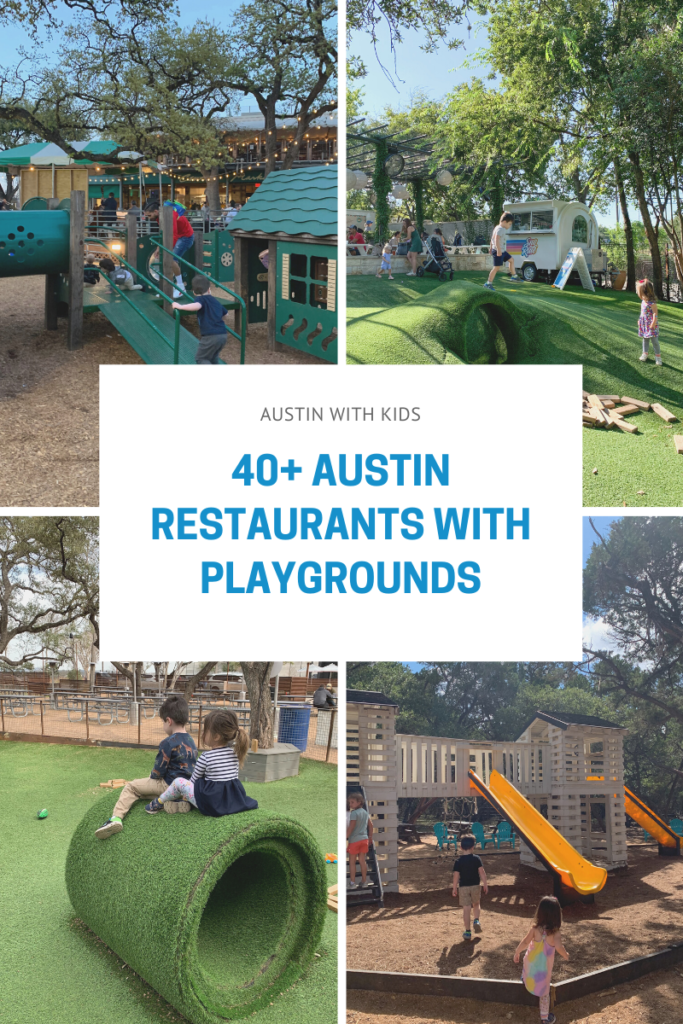 More than 40 restaurants with playgrounds in Austin and surrounding areas