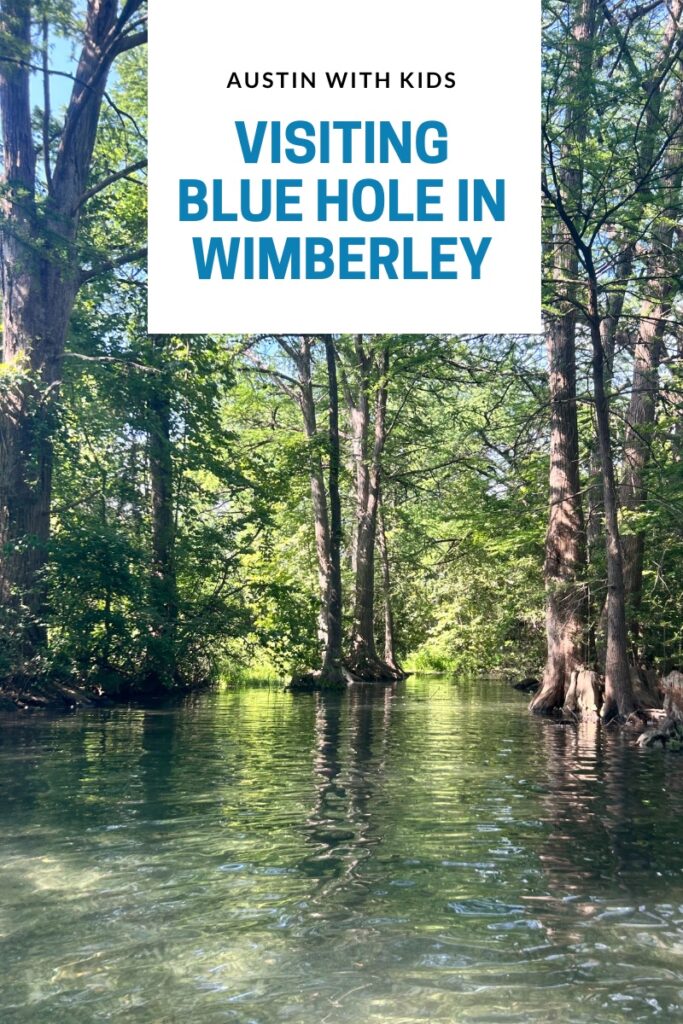 Visiting Blue Hole Wimberley