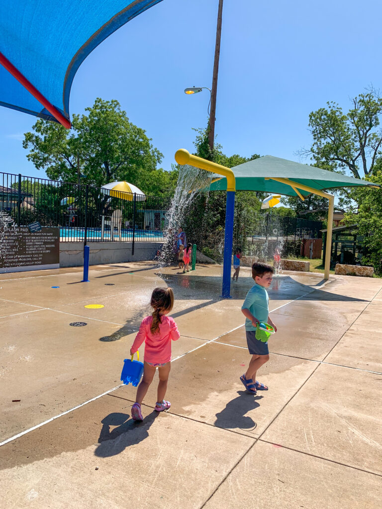 Rosewood splash pad