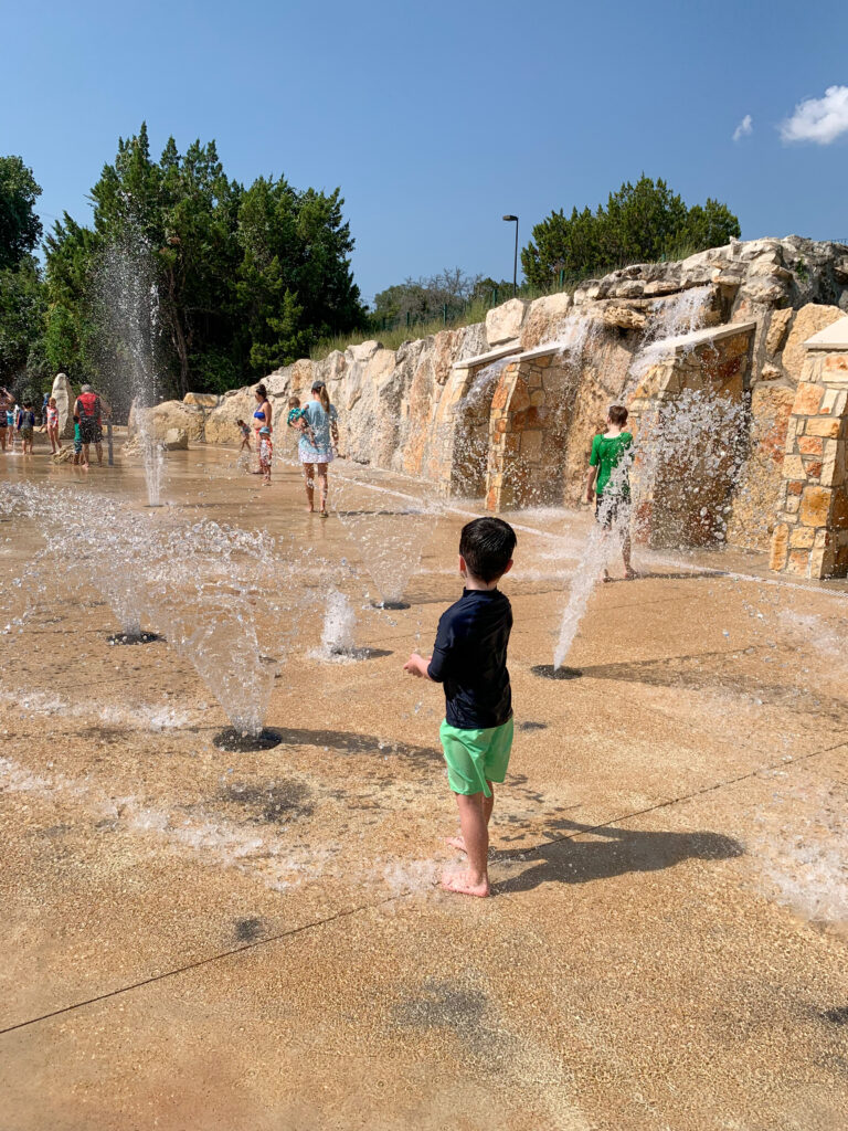 The Quarry splash pad