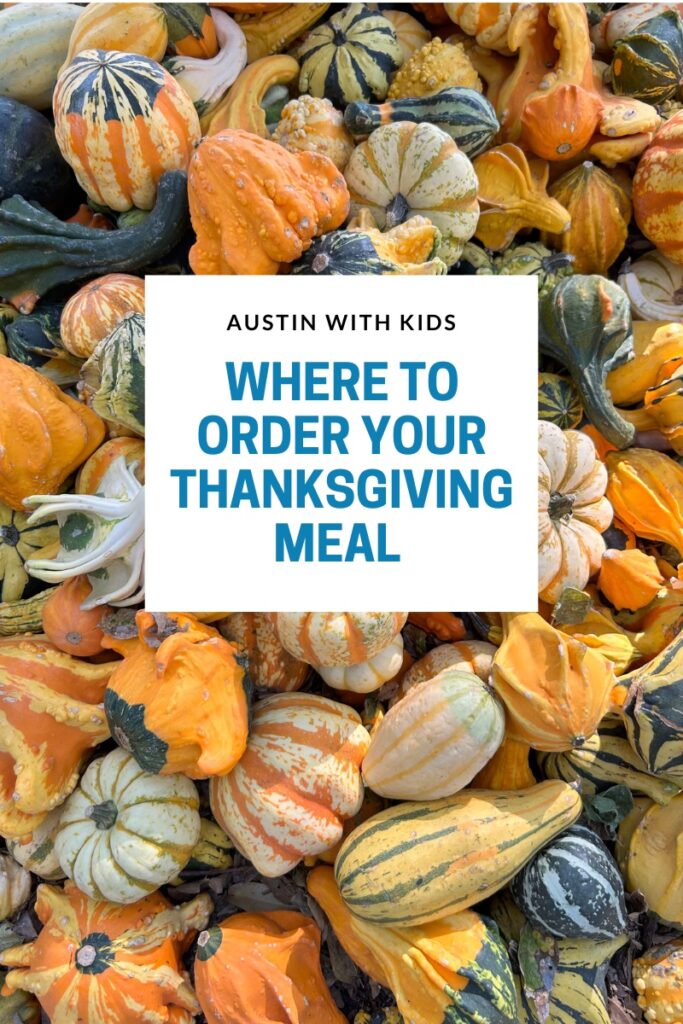 where to order your thanksgiving meal