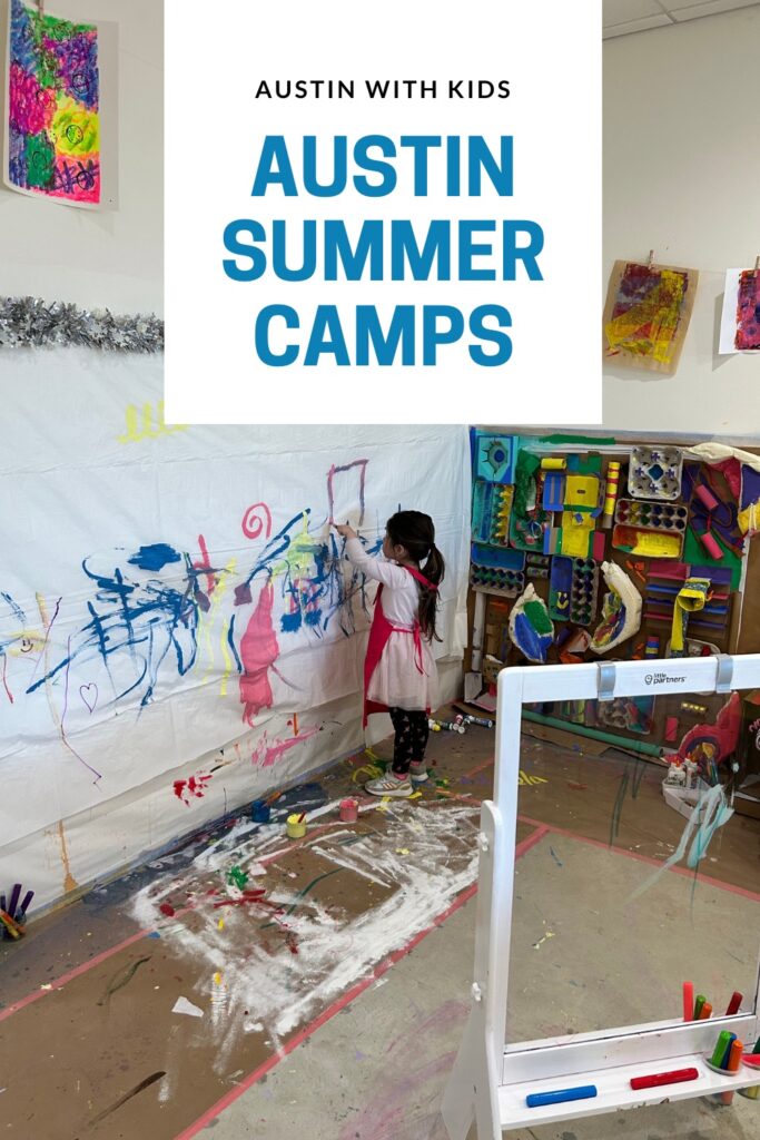 Austin summer camps - art studio