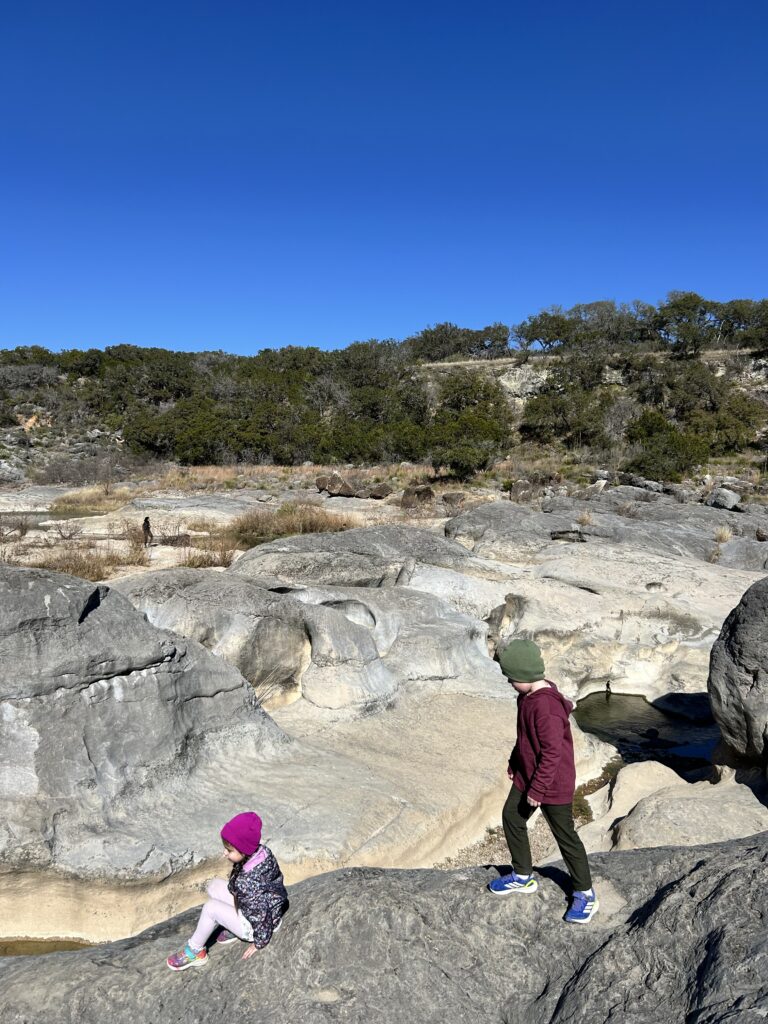 exploring at pedernales falls