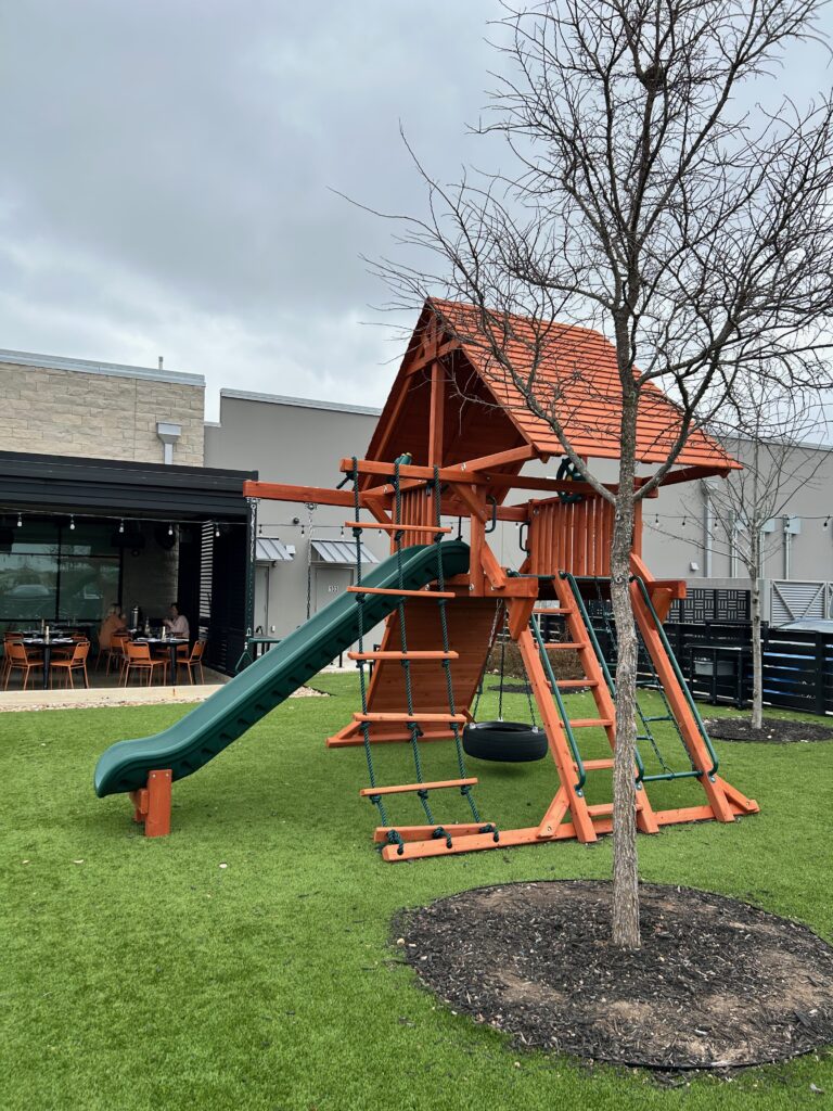 Peached Tortilla Cedar Park playground